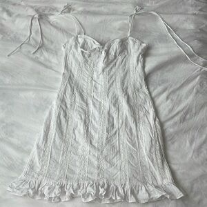 Polly white dress